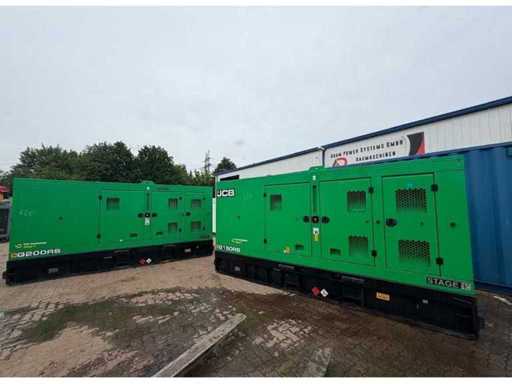 JCB 200 KVA Generator 169 KW Stage V Power Generator Euro 5 Stromaggregat Iveco Stromerzeuger
